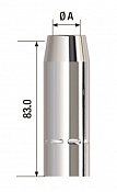 Газовое сопло D= 19 мм FB 400 (5 шт.)